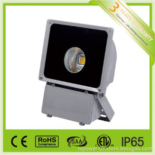 3 years warranty 100W Flood Light LED 8800LM CE RoHS ETL SAA IP65